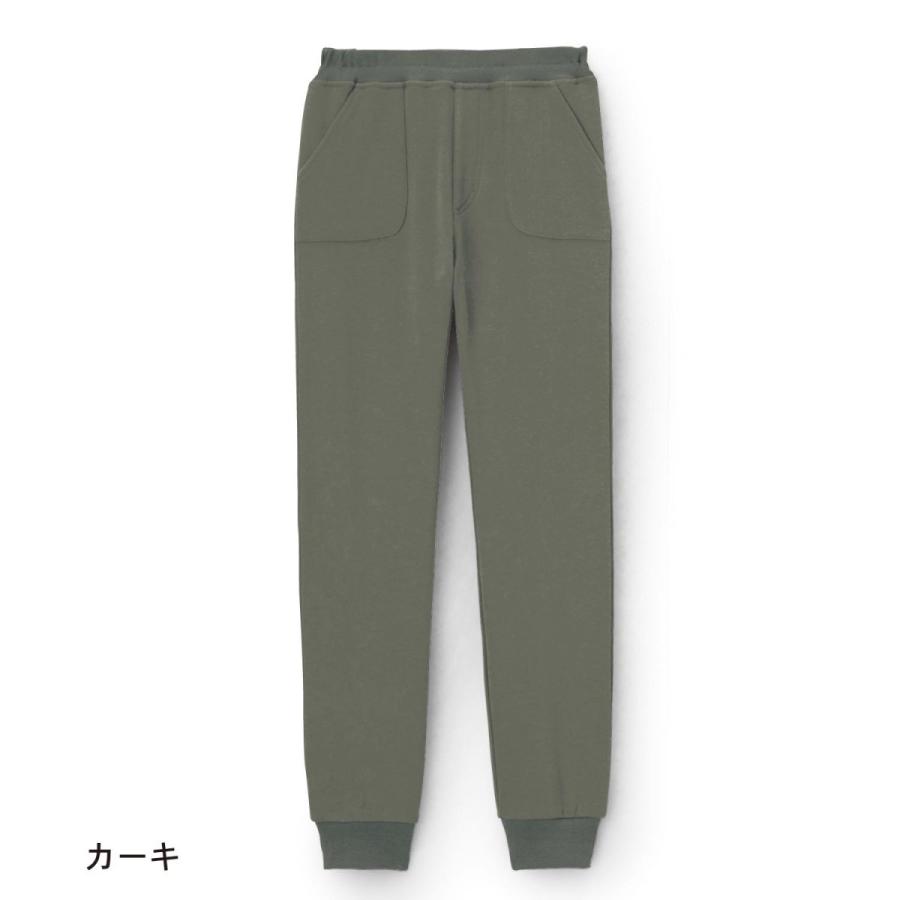 ロングパンツ パンツ 綿混 裏起毛 無地 通園 通学 おしゃれ 子供 秋 冬 服 こども キッズ 女の子 ジータ GITA スモーキーピンク 80 90 100 110 120 130 140 150|ベルメゾン PayPayモール店|02
