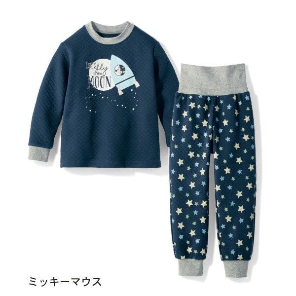 パジャマ 長袖 綿100 ディズニー 腹巻付き 通園 おしゃれ 子供 服 こども キッズ 男の子 ミッキーマウス 90 100 110 1 130 140 0001 001 ベルメゾン Yahoo ショッピング店 通販 Yahoo ショッピング