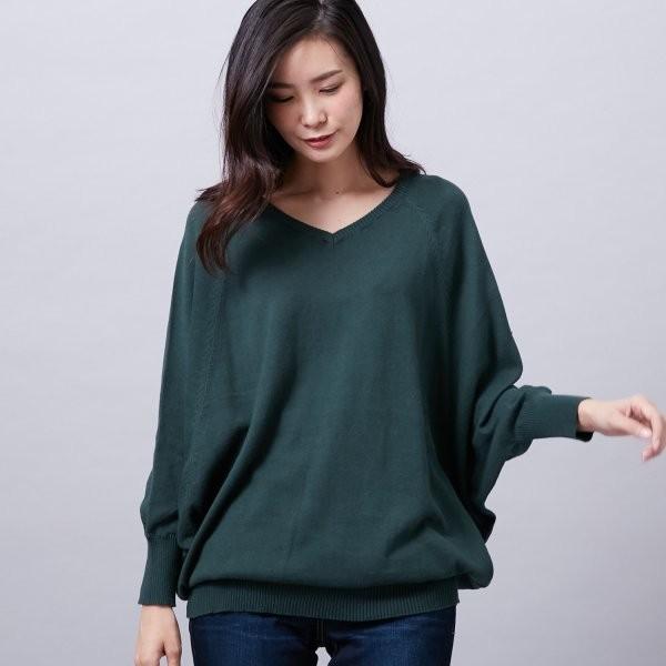 トップ100 グリーン セーター レディース 人気のファッション画像
