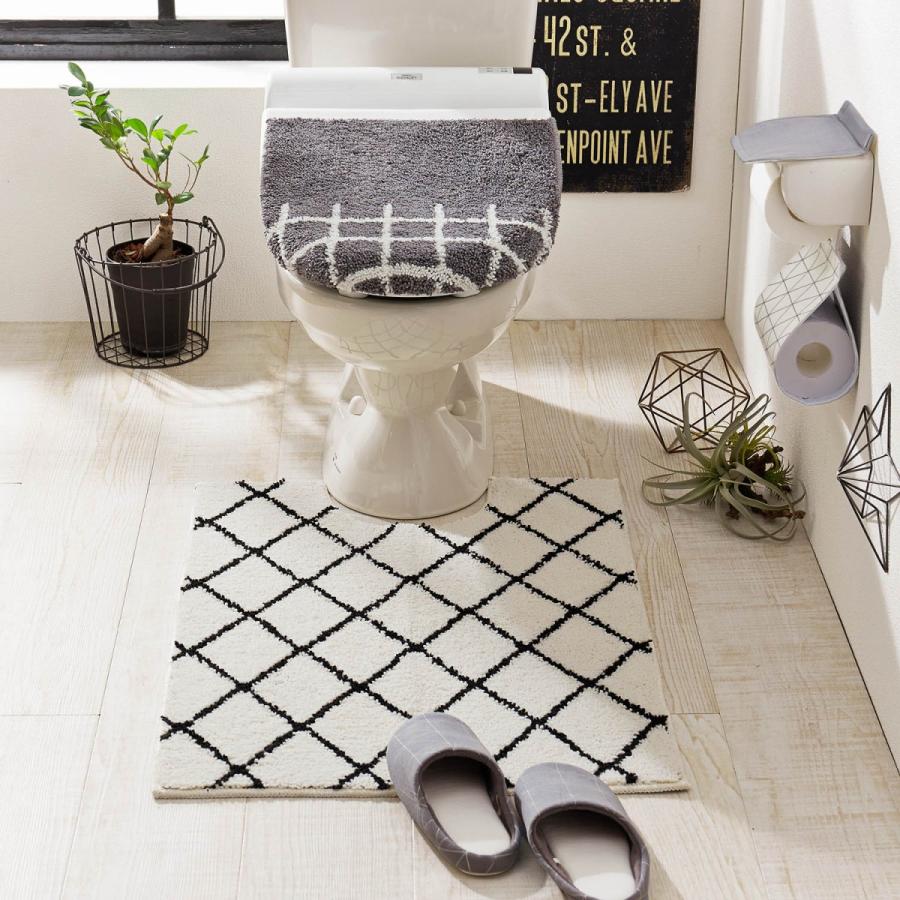 トイレマットのみ トイレマット 北欧 洗える すべりにくい シンプル おしゃれ グレー 標準マットのみ ベルメゾン Paypayモール店 通販 Paypayモール