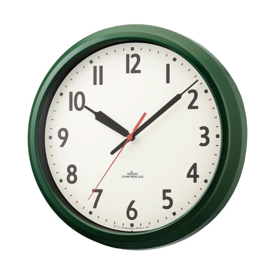 時計 おしゃれ 壁掛け 置き 電波時計 モーメンタムコパン カラー グリーン Sonicacts Com