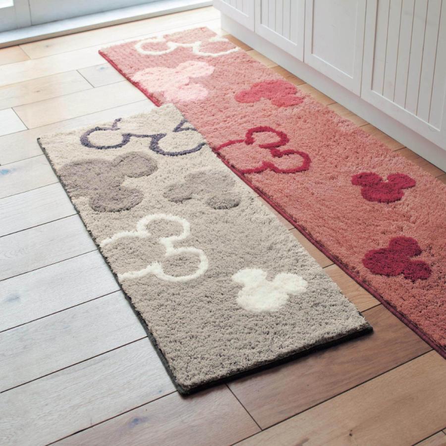 キッチンマット ディズニー ふわふわシャギーのキッチンマット ピンク系 ベルメゾン Paypayモール店 通販 Paypayモール