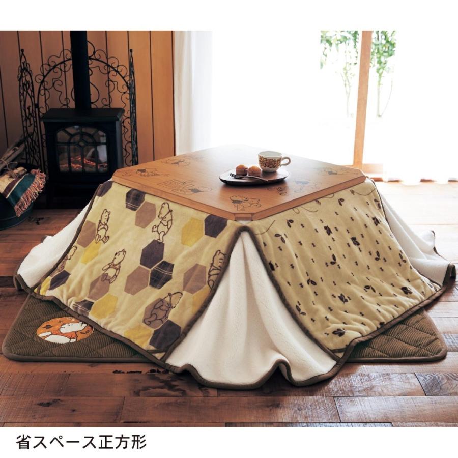 りのふかふ こたつ布団 おしゃれ こたつ布団セット ディズニー マイクロファイバーのほっこりこたつ