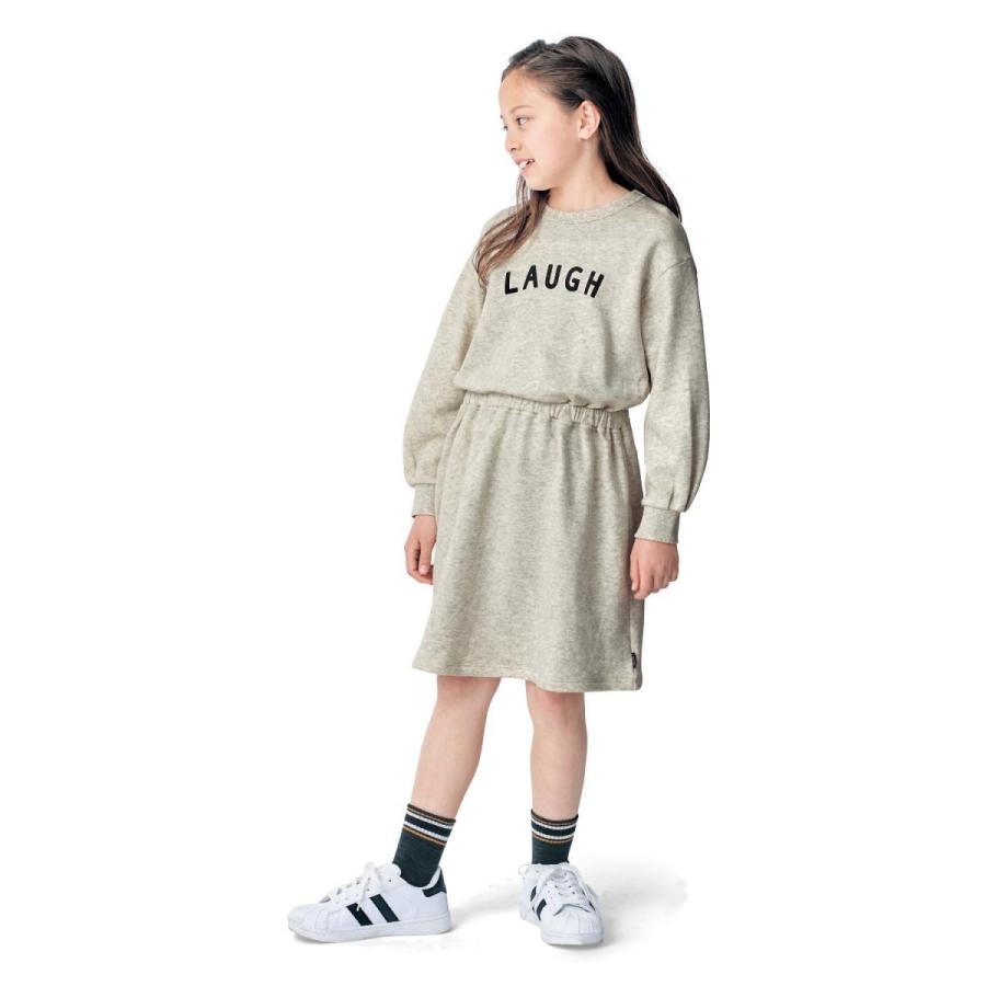 スウェットワンピース ワンピース 長袖 綿100 裏毛 無地 通園 通学 おしゃれ かわいい 子供 服 こども キッズ 女の子 ワンピ ジータ Gita オートミール ベルメゾン Paypayモール店 通販 Paypayモール