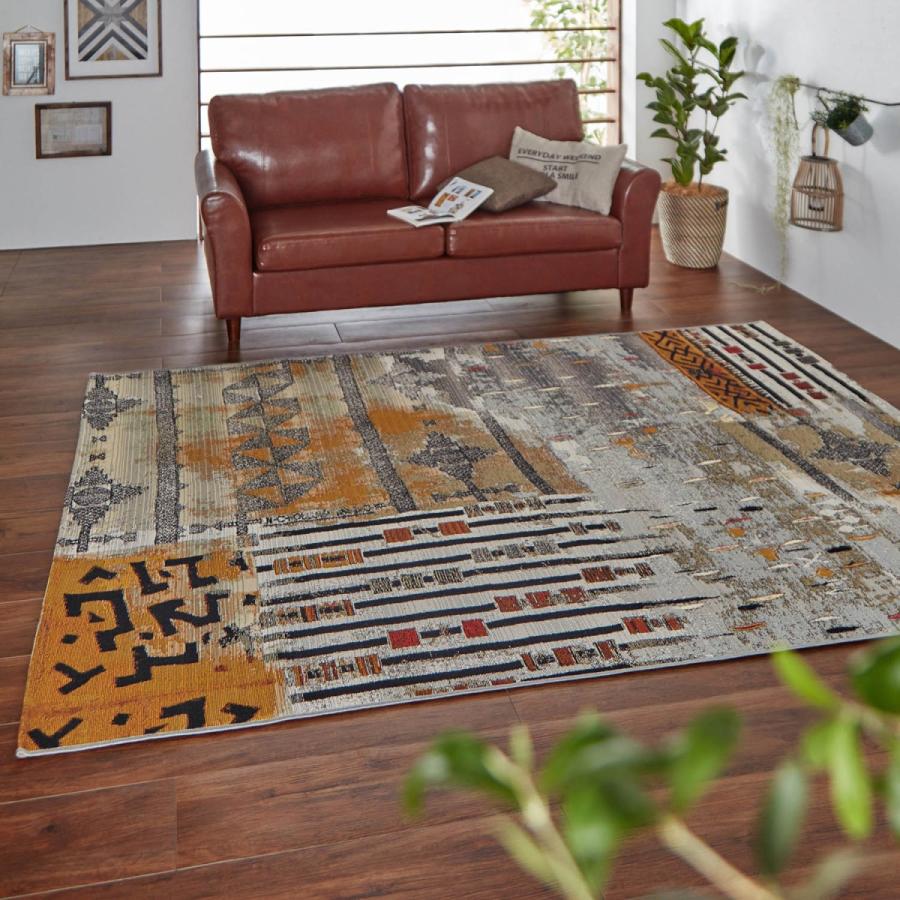 ラグ カーペット 敷物 洗える ウィルトン織 リビング おしゃれ お 