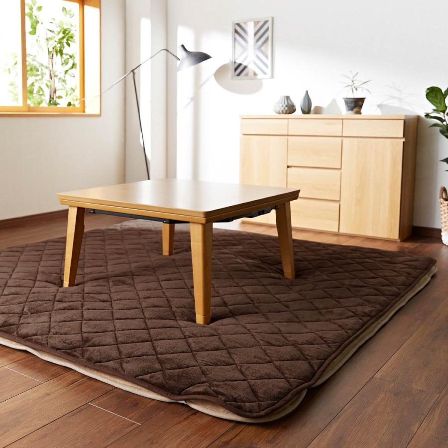 こたつ布団 おしゃれ こたつ敷き布団 撥水マイクロファイバーの洗えるパッド こたつ敷布団用 ベージュ ベルメゾン Paypayモール店 通販 Paypayモール