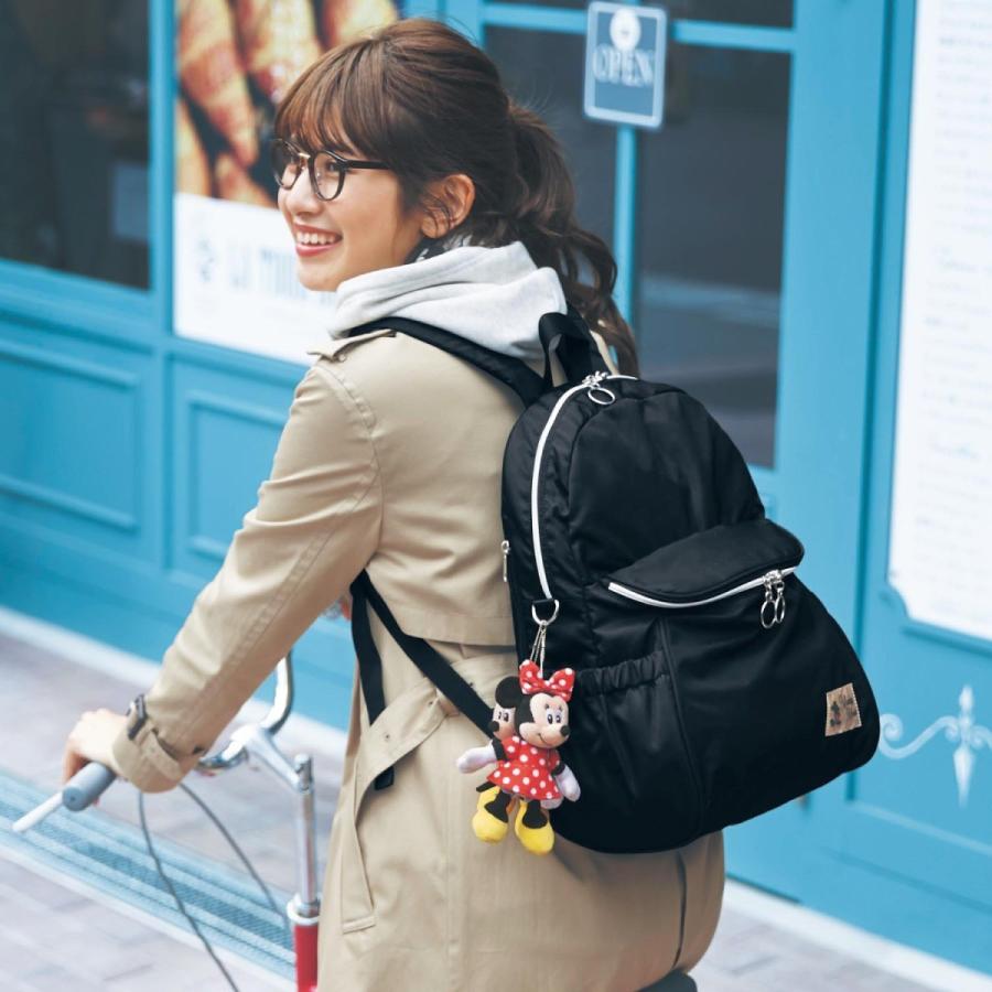 ディズニー 撥水素材 多収納リュックサック 選べるキャラクター ミニーマウス ラベンダー ベルメゾン Paypayモール店 通販 Paypayモール