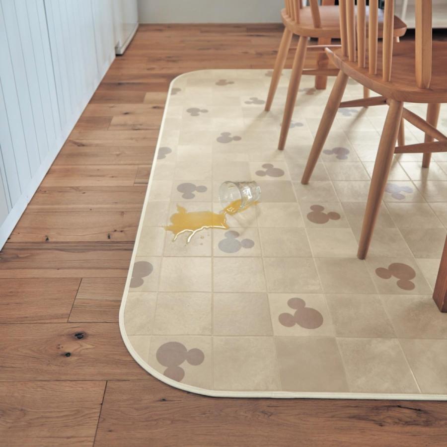 ディズニー 拭けるラグ 日本製 ミッキーモチーフ 約100 180 ベルメゾン Paypayモール店 通販 Paypayモール