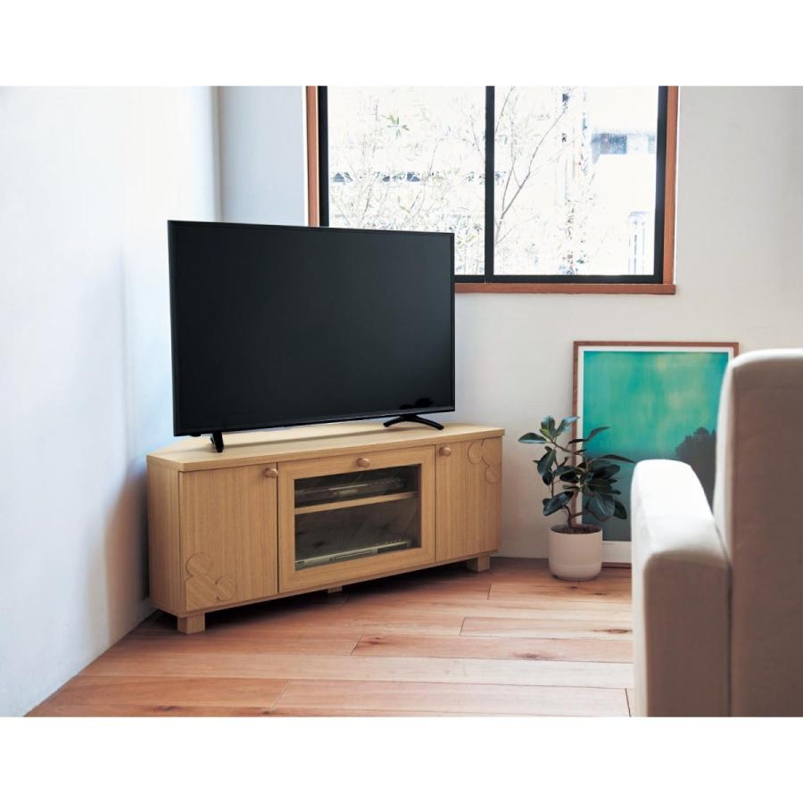 21年最新入荷 ディズニー コーナーテレビ台 ミッキーモチーフ ナチュラル Cisama Sc Gov Br
