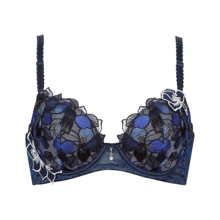 ブラジャー 下着 インナー 3 4カップブラ ワコール 後ろ姿キレイｔｙｐｅブラ ターコイズ ベルメゾン Paypayモール店 通販 Paypayモール