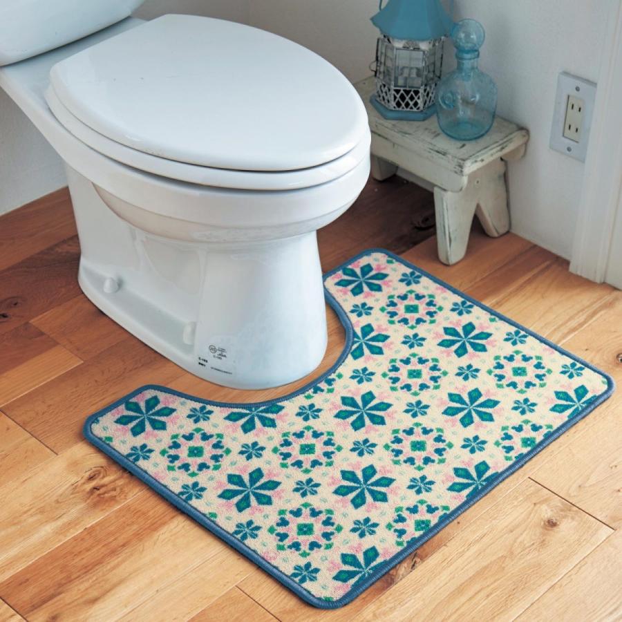 ディズニー タイル調デザインのプリントトイレマット 単品 ミッキーモチーフ ロング ベルメゾン Paypayモール店 通販 Paypayモール