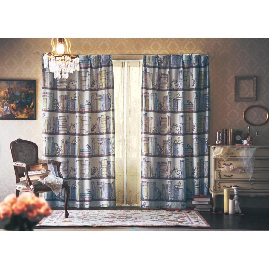 のあるプリ ディズニー Paypayモール店 通販 Paypayモール 本棚デザインの裏地付き遮光