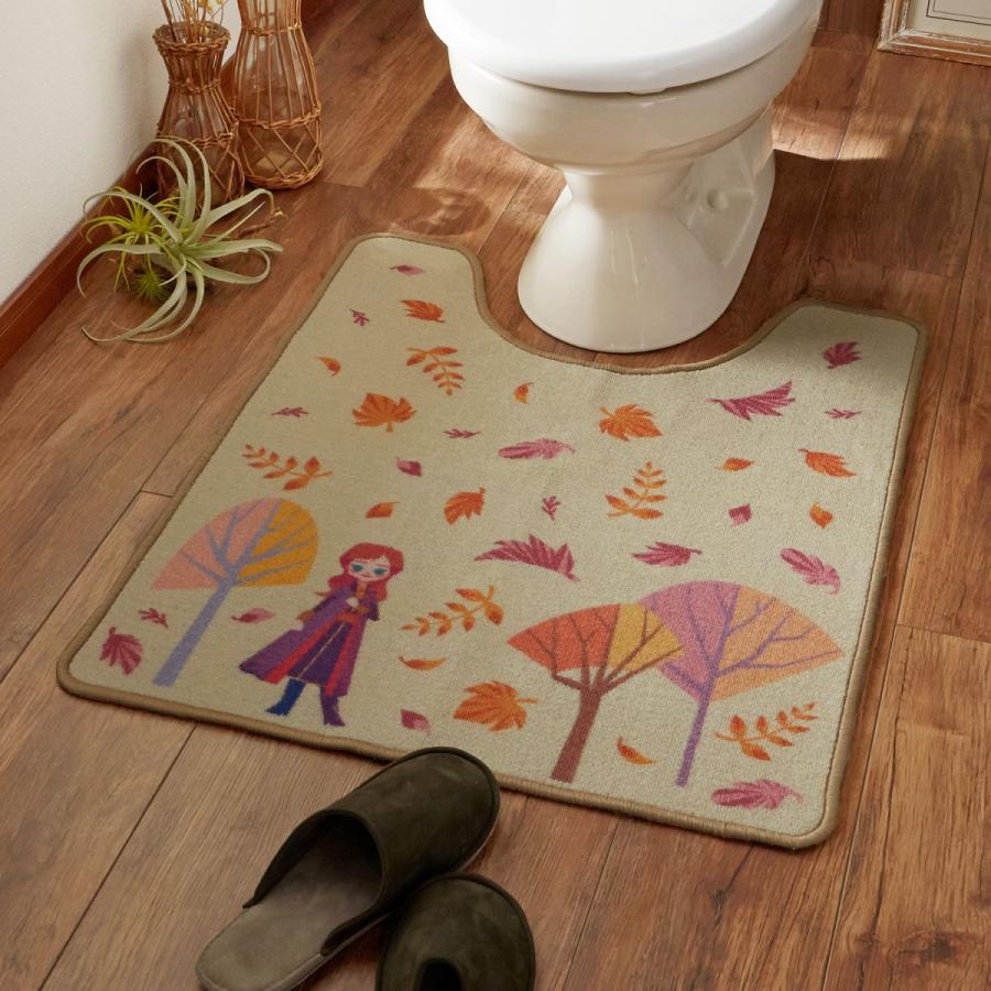 ディズニー プリントトイレマット アナと雪の女王２ アナ ロング ベルメゾン Paypayモール店 通販 Paypayモール