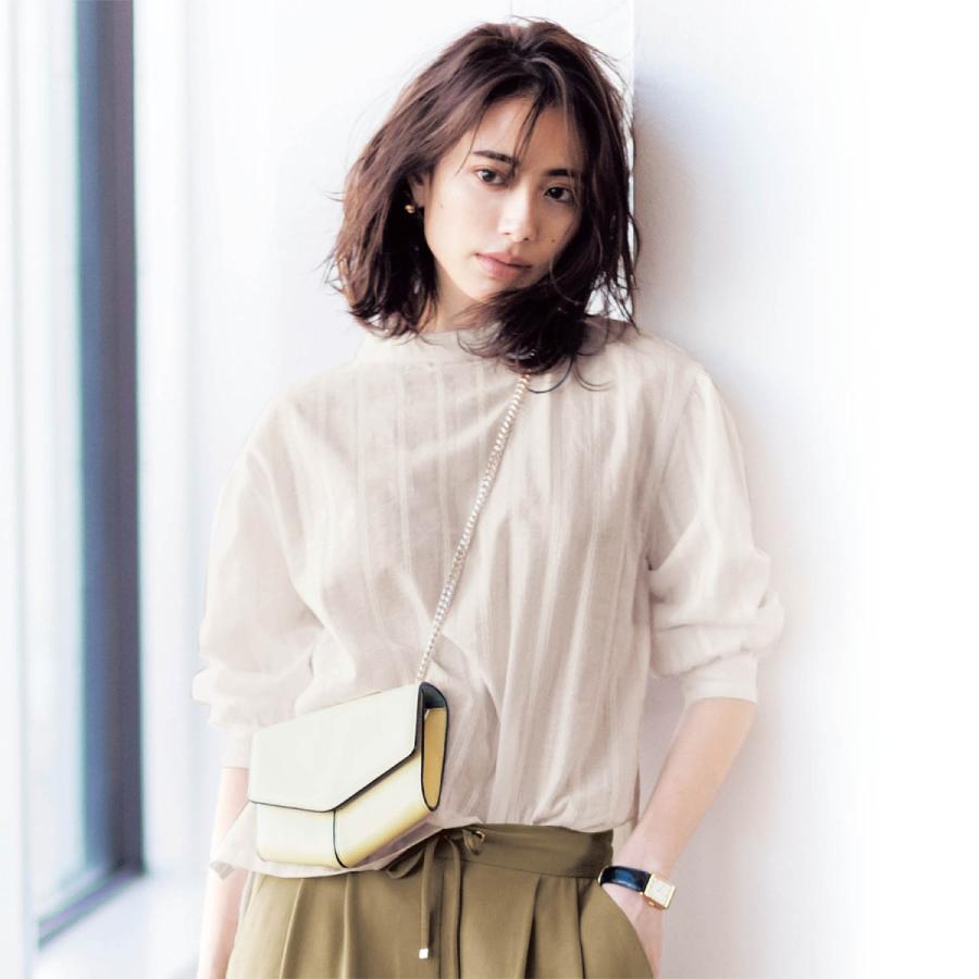 からみレーススタンドネックブラウス ブラック S M L Ll ベルメゾン Paypayモール店 通販 Paypayモール