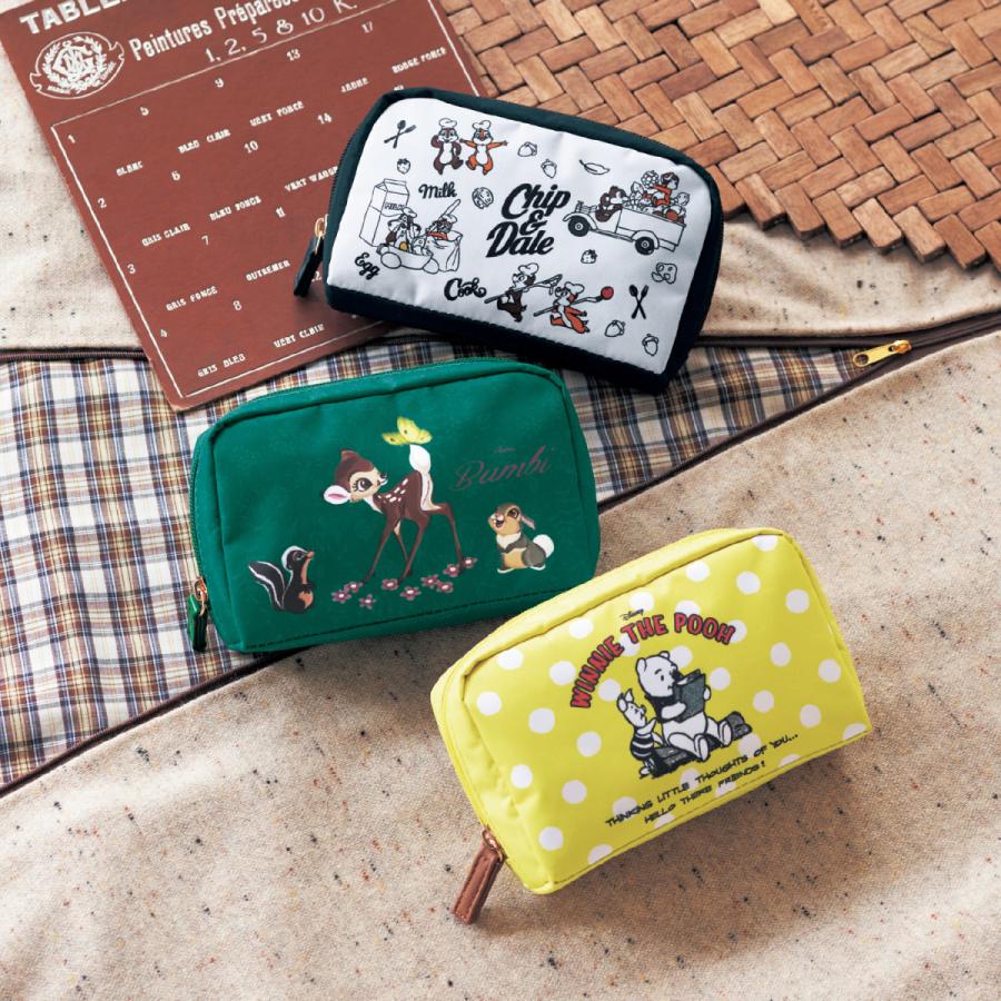 ディズニー 印鑑と通帳が収納できるポーチ 選べるキャラクター バンビ ベルメゾン Paypayモール店 通販 Paypayモール