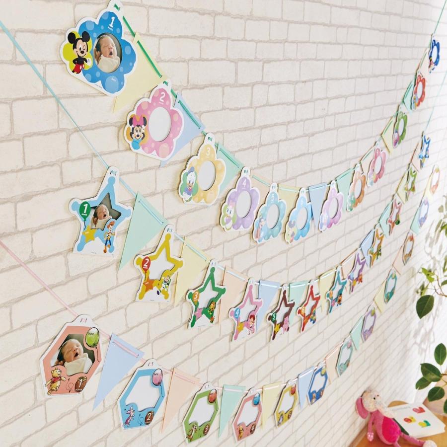 ディズニー 月齢フォトフレームガーランド トイ ストーリー ベルメゾン Paypayモール店 通販 Paypayモール