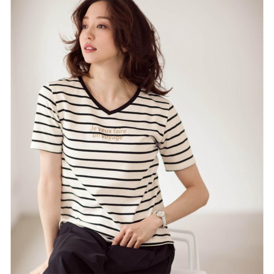 ベルメゾン 綿１００ ピマコットン大人のキレイめロゴｔシャツ レッド S M L Ll 3l ベルメゾン Paypayモール店 通販 Paypayモール