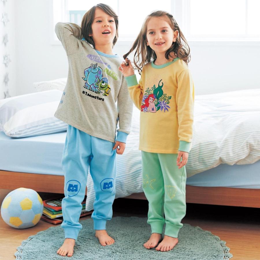 ディズニー おなかが出にくい裏起毛パジャマ 選べるキャラクター ミニーマウス 90 100 110 1 130 140 ベルメゾン Paypayモール店 通販 Paypayモール