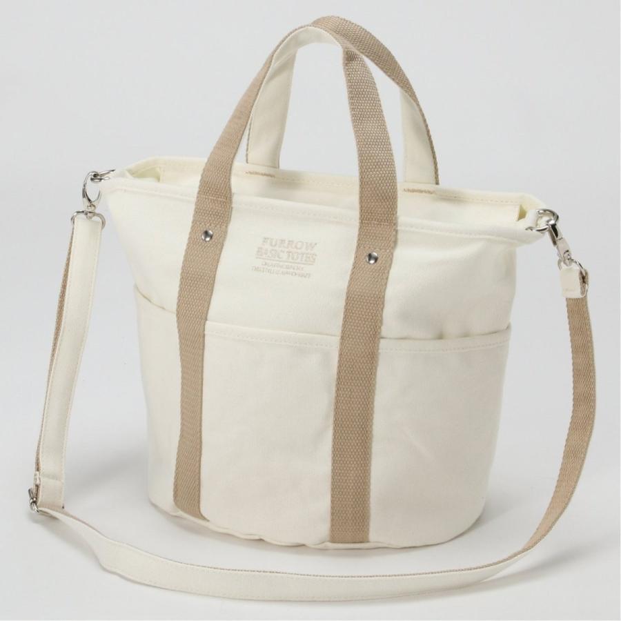 ママバッグにも ボトルホルダー付キャンバス２ｗａｙトートバッグ ホワイト ベルメゾン Paypayモール店 通販 Paypayモール