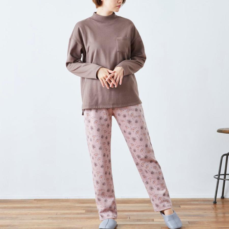 ふっくら綿混あったか裏起毛長袖パジャマ 杢グレー系 S M L Ll 3l F 001 ベルメゾン Yahoo ショッピング店 通販 Yahoo ショッピング
