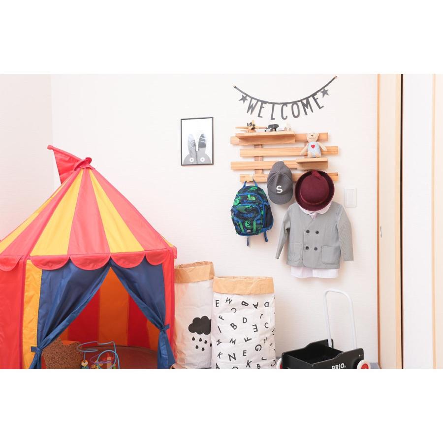 国産 壁にかけられるフック付き桐すのこラック ナチュラル B 激安ブランド Wolbergstudio Com