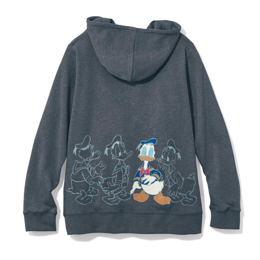 ディズニー 裏毛プリントプルパーカ 選べるキャラクター ミッキー プルート 杢グレー S M L Ll ベルメゾン Paypayモール店 通販 Paypayモール