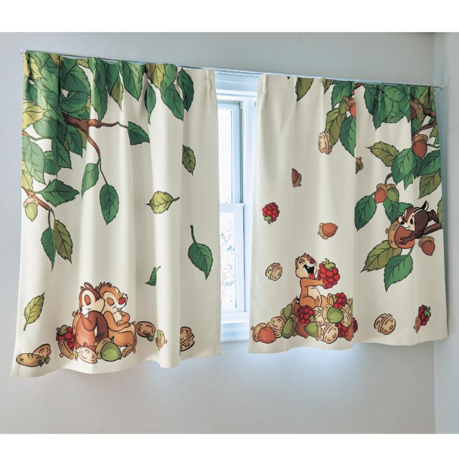 爆売り ディズニー プリント遮光カーテン チップ デール 約100 1 2枚 約100 135 2枚 正規激安 Turningheadskennel Com