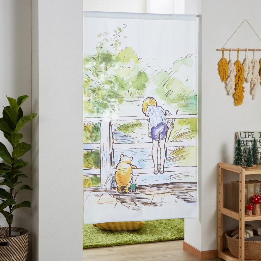 ディズニー のれんにもなる間仕切りカーテン クラシック プー F 001 ベルメゾン Yahoo ショッピング店 通販 Yahoo ショッピング