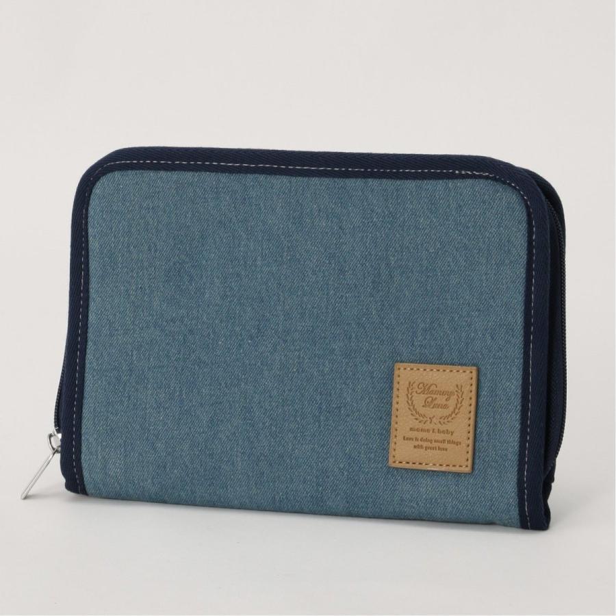 デニム母子手帳ケース ジャバラタイプ ブルー ベルメゾン Paypayモール店 通販 Paypayモール