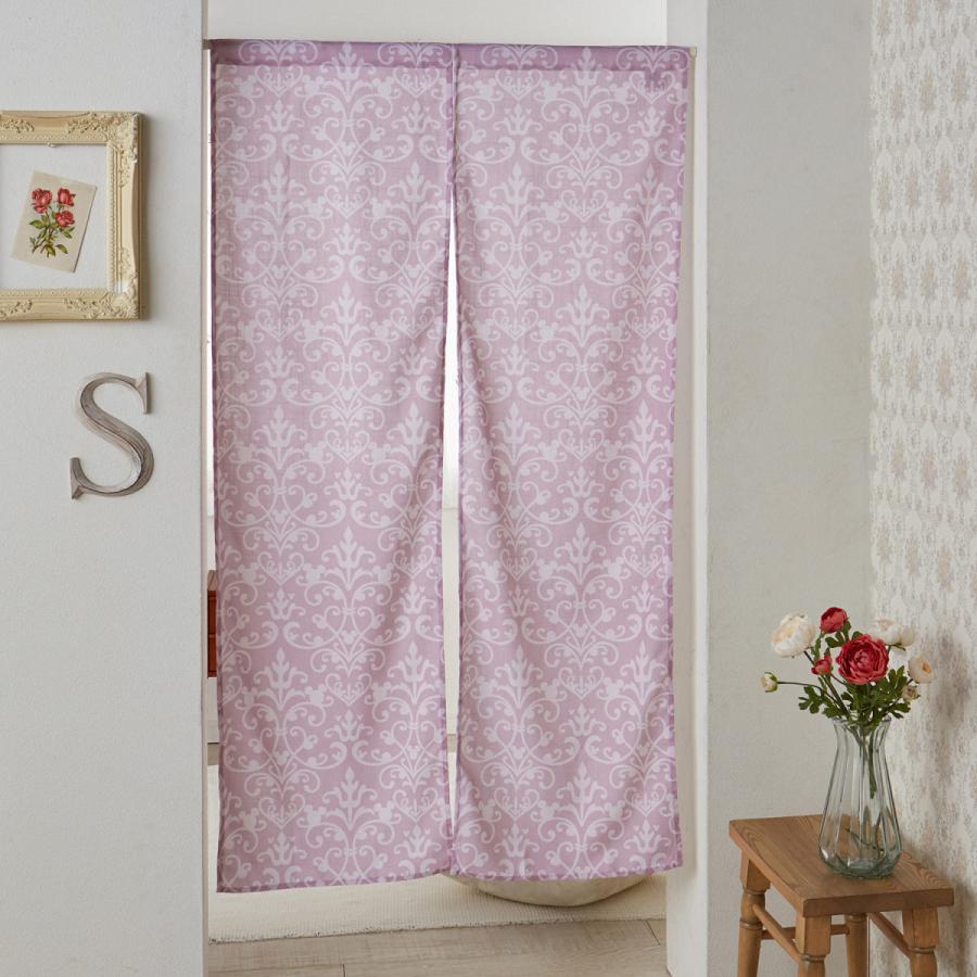 ディズニー エレガンスデザインのプリントのれん ミッキーモチーフ ピンク F 001 ベルメゾン Yahoo ショッピング店 通販 Yahoo ショッピング