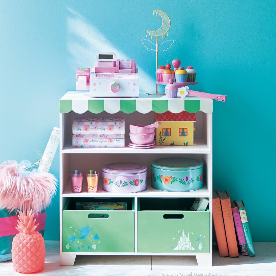 ディズニー 小さいうちからずっと使いやすい ボックス付きおもちゃ収納ラック 選べるキャラクター アリエル エルサ ラプンツェル ベルメゾン Paypayモール店 通販 Paypayモール