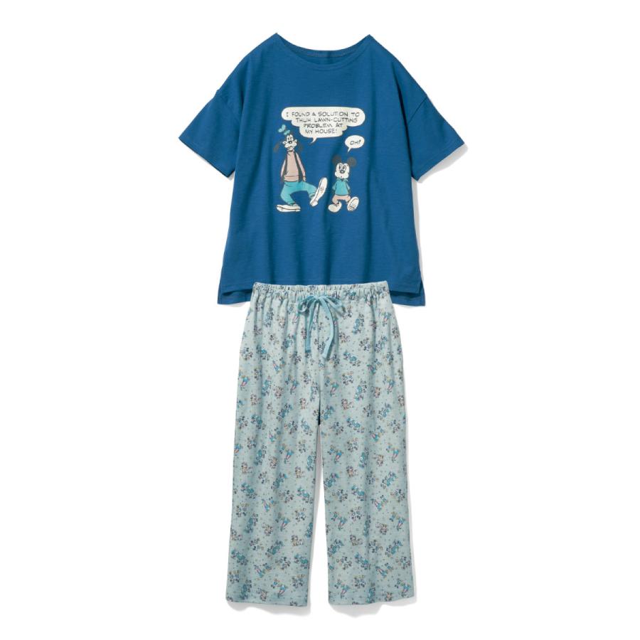 ディズニー 綿１００ スラブ天竺半袖パジャマ 選べるキャラクター ミニーマウス S M L Ll 3l ベルメゾン Paypayモール店 通販 Paypayモール