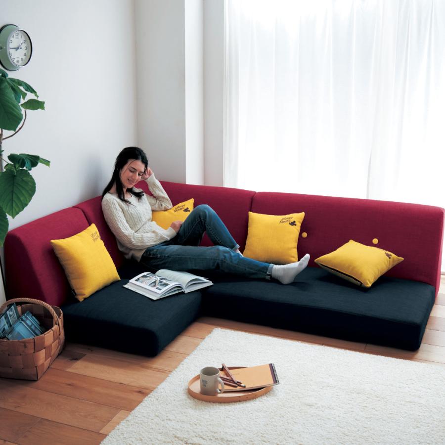 新作限定品 ディズニー Paypayモール店 通販 Paypayモール キャラクターイメージの組み合わせカバーリングローソファー ミッキーマウス 1人掛け ベルメゾン 最新作特価 Fredericjaunault Com