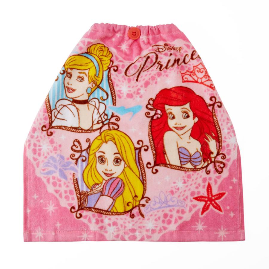 ディズニー お食事タオルエプロン同柄２枚セット 選べるキャラクター プリンセス