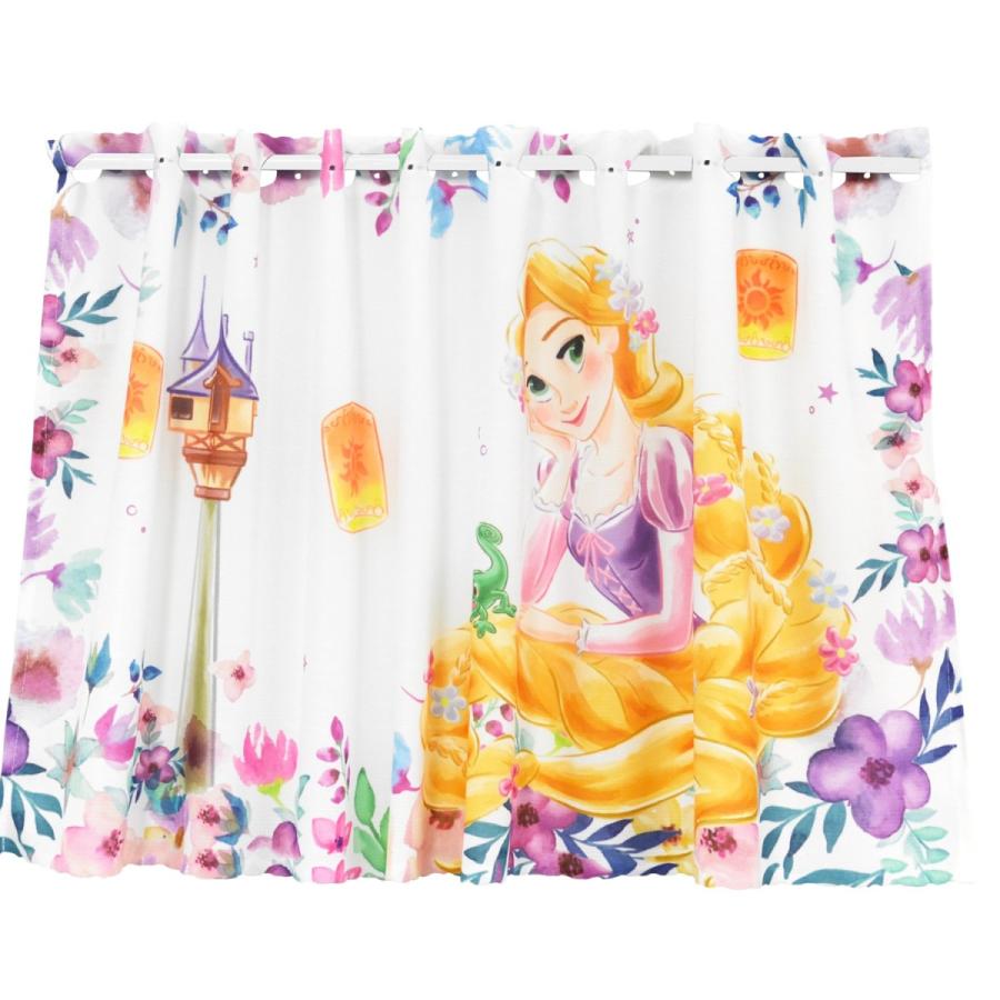 ディズニー カフェカーテン ラプンツェル 幅約100 丈約70cm ベルメゾン Paypayモール店 通販 Paypayモール