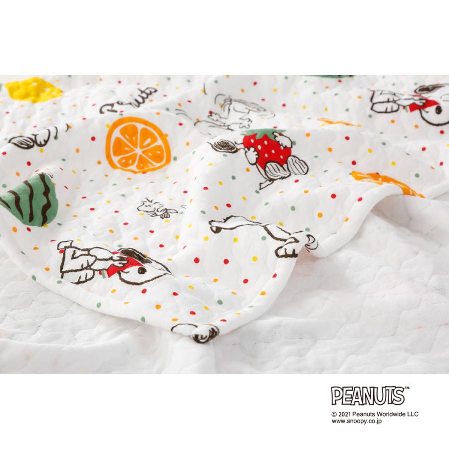 スヌーピー ニットケット フルーツがいっぱい 西川 ベルメゾン Paypayモール店 通販 Paypayモール