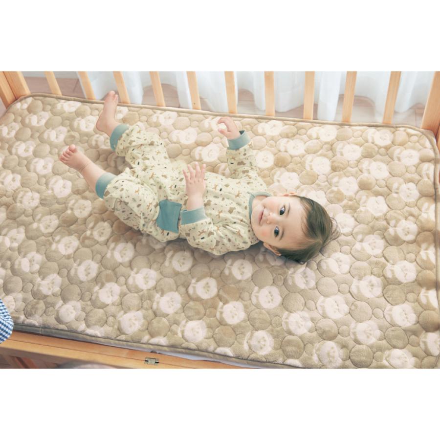 マイクロファイバー素材のベビー布団用敷きパッド おはな ベルメゾン Paypayモール店 通販 Paypayモール