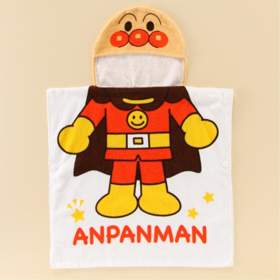 フード付きタオルポンチョ ベージュ アンパンマン ベルメゾン Paypayモール店 通販 Paypayモール