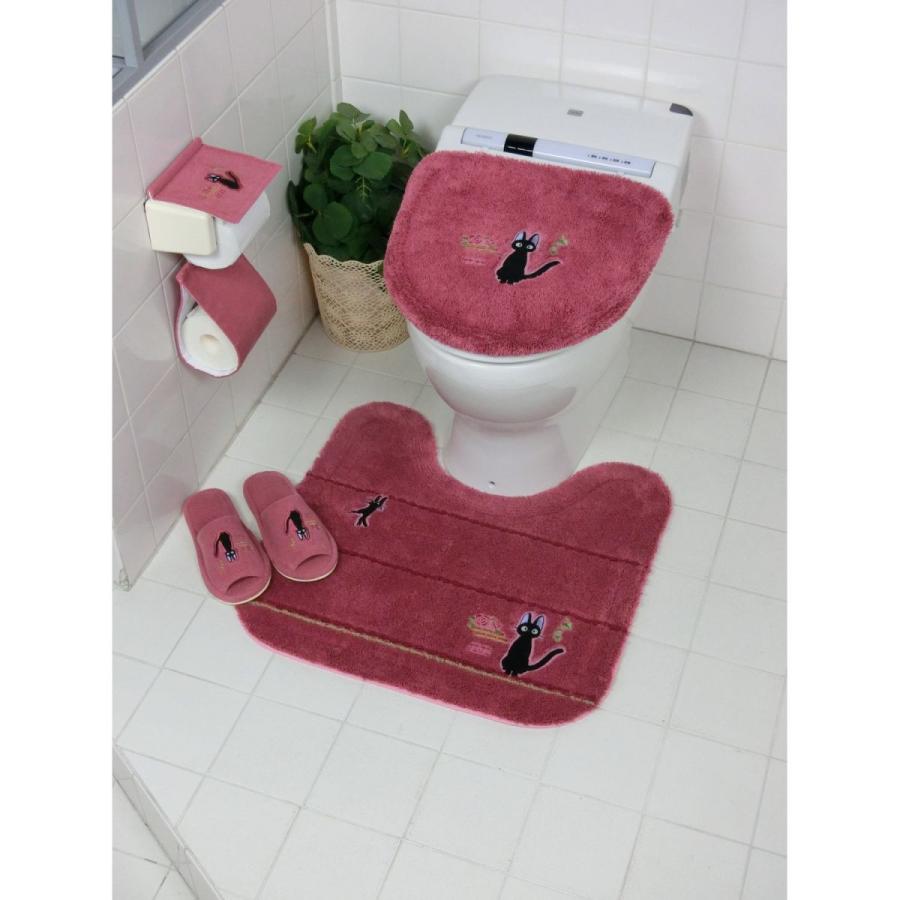 本店は アップリケが可愛いトイレマット フタカバー 単品 セット 魔女の宅急便 標準マット フタカバーなし Materialworldblog Com