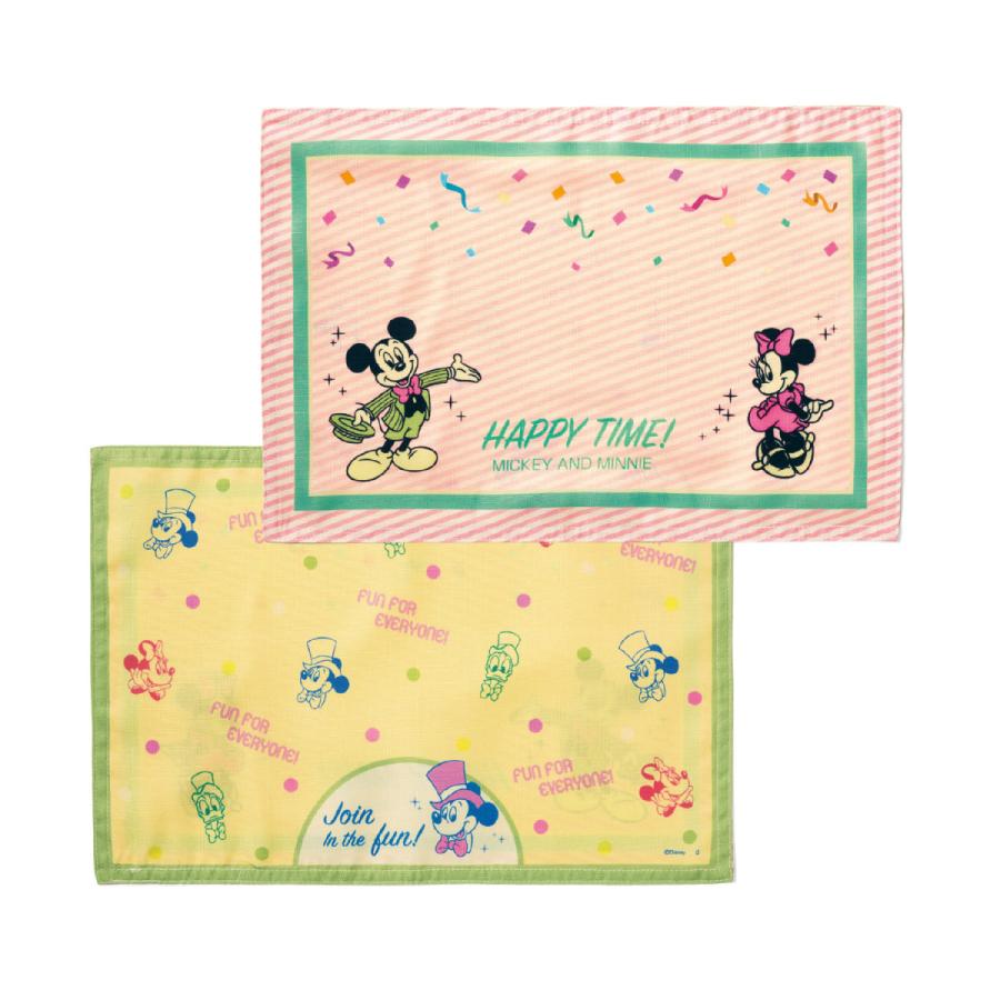 ディズニー 撥水加工付き春色ランチョンマット同柄２枚セット 選べるキャラクター ミッキー フレンズ ベルメゾン Paypayモール店 通販 Paypayモール