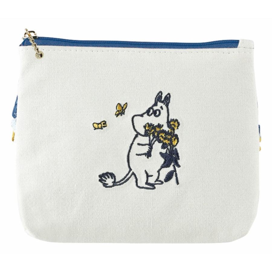 モチーフレースがかわいい綿素材を使ったポーチ ムーミン ムーミン ティッシュケース付きポーチ G 001 ベルメゾン Yahoo ショッピング店 通販 Yahoo ショッピング