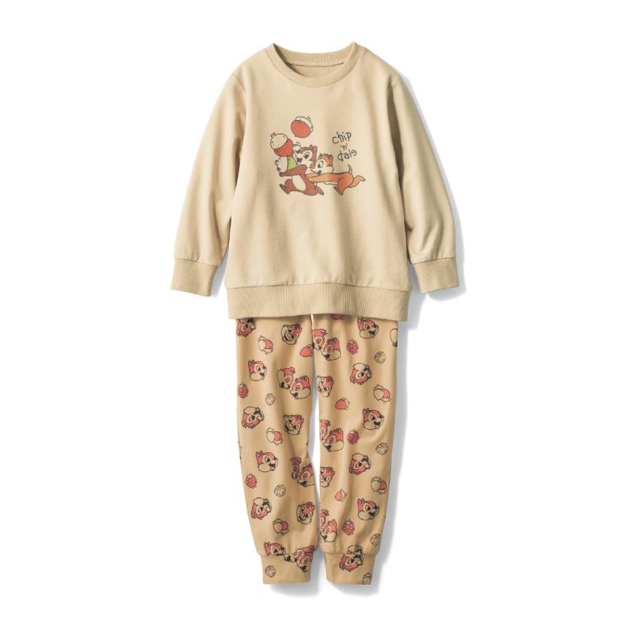 ユニクロ ミッキーマウス フリースパジャマ1101ルームウェアディズニー