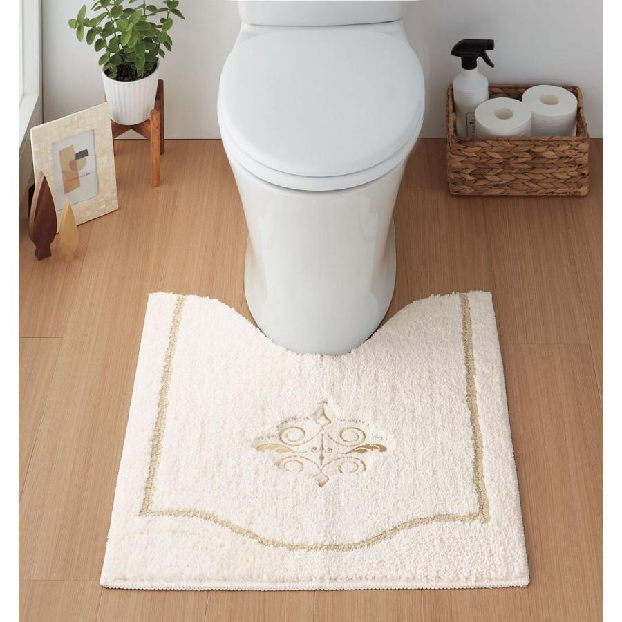 シックなデザインのトイレマット 標準 【冬バーゲン☆特別送料無料!】 シックなデザインのトイレマット 標準 【冬バーゲン☆特別送料無料!】