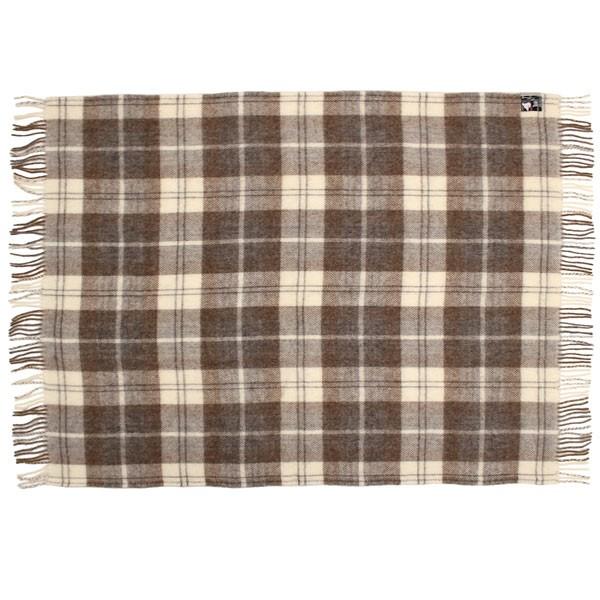 北欧雑貨 ブランケット ひざ掛け シルケボー オーボ グレー／ナチュラル 00-1104  ウール100％ 85 x130cm オシャレ 北欧 |  | 01