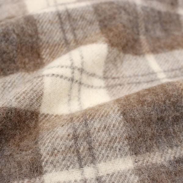 北欧雑貨 ブランケット ひざ掛け シルケボー オーボ グレー／ナチュラル 00-1104  ウール100％ 85 x130cm オシャレ 北欧 |  | 02