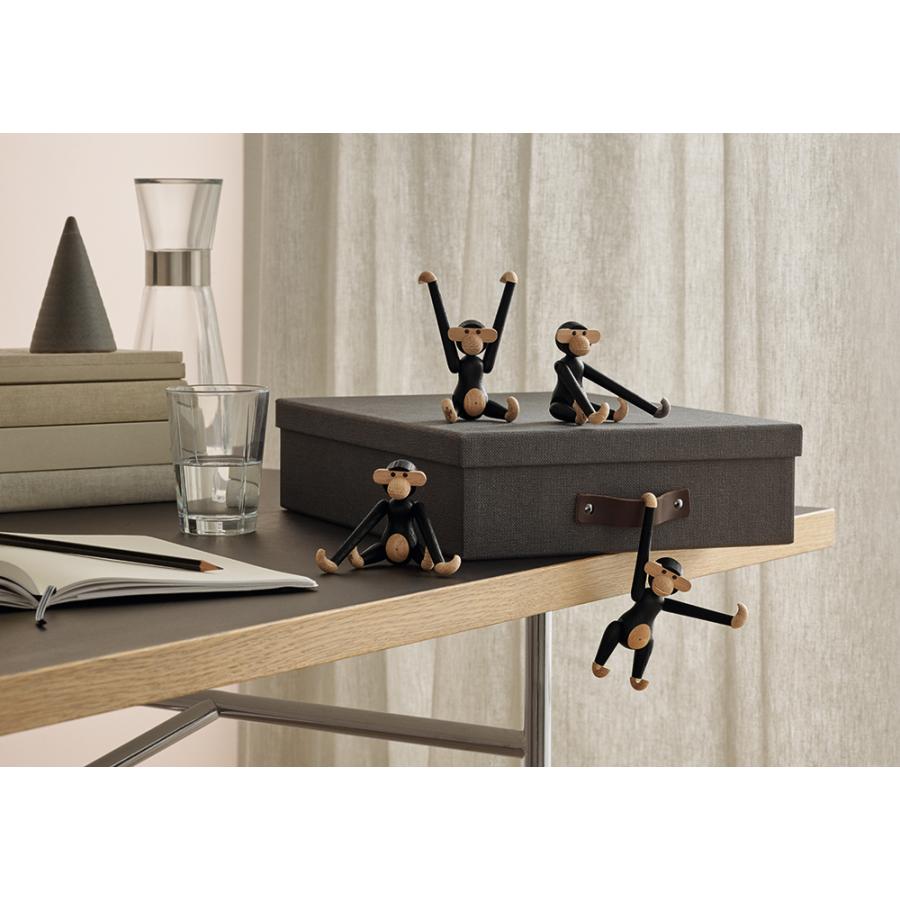 カイボイスン モンキー ミニ ブラック 北欧 Monkey Mini Black カイ・ボイスン デンマーク 39276 ローゼンダール 置物 おしゃれ 北欧雑貨 ギフト クリスマス | KAY BOJESEN DENMARK | 09