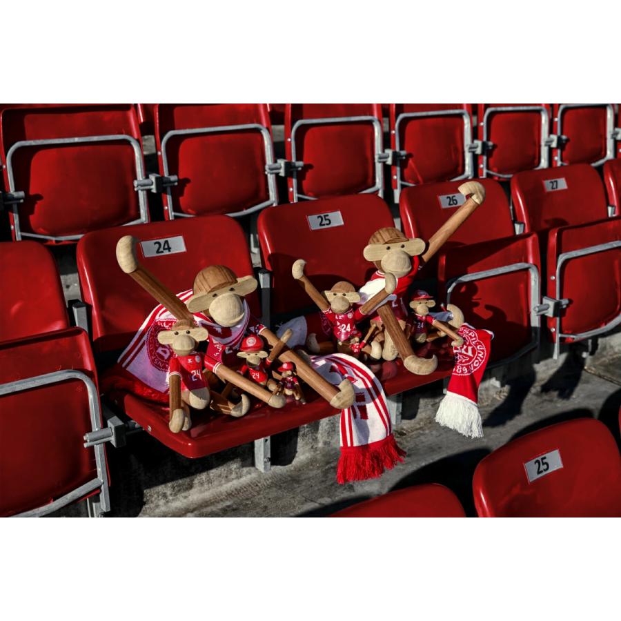 カイボイスン モンキー Monkey x DBU Man 2024 (S) teak/limba 39562 北欧  サッカー ユニフォーム インテリア 置物 ギフト クリスマス | KAY BOJESEN DENMARK | 08