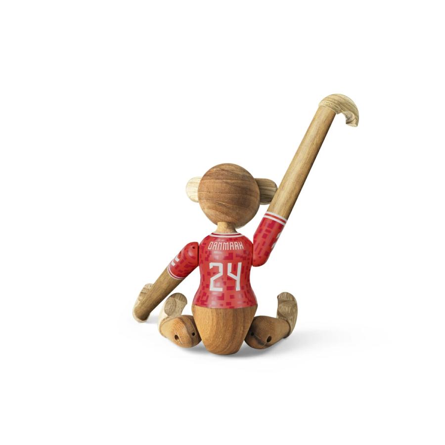 カイボイスン モンキー Monkey x DBU Man 2024 (S) teak/limba 39562 北欧  サッカー ユニフォーム インテリア 置物 ギフト クリスマス | KAY BOJESEN DENMARK | 02