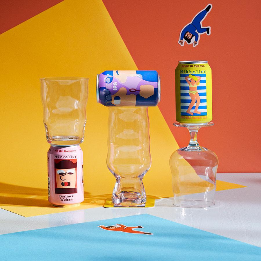 ギフト ビールグラス HOLMEGAARD x Mikkeller ホルムガード x ミッケラー PINT ビアグラス 400ml 2pcs 4300541 北欧 おしゃれ | HOLMEGAARD | 05