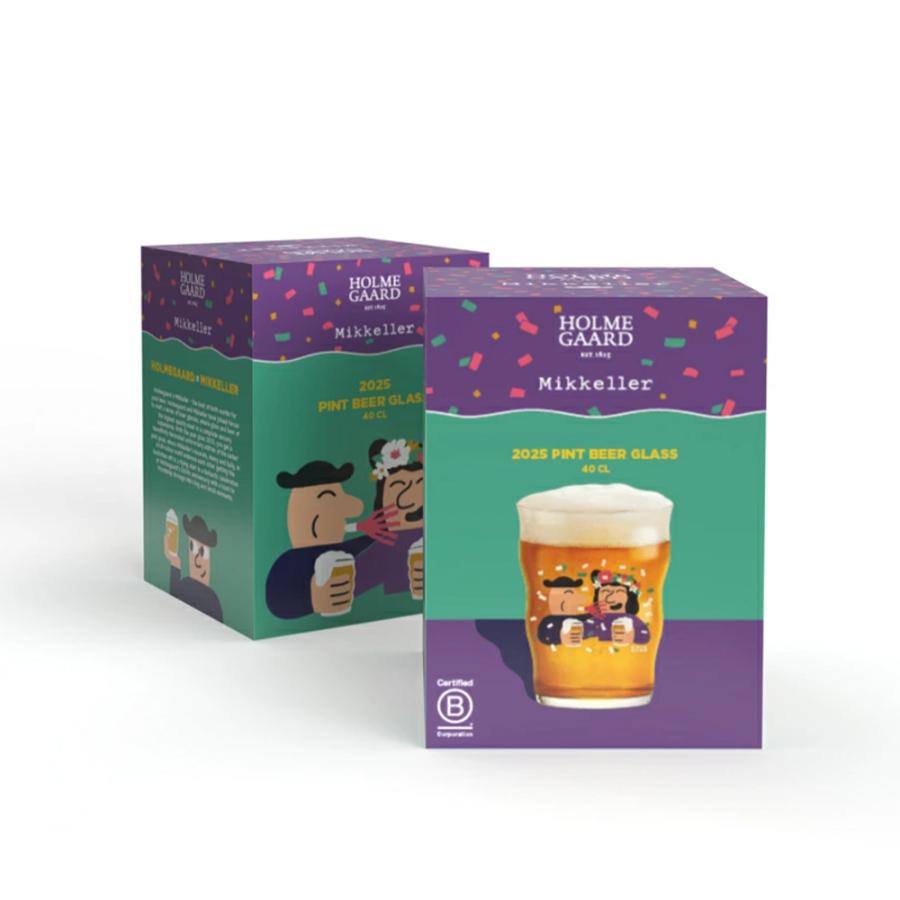 ギフト ビールグラス HOLMEGAARD x Mikkeller ホルムガード x ミッケラー  PINT  ビアグラス 400ml 4300545 期間限定品 クラフトビール 北欧 | HOLMEGAARD | 02